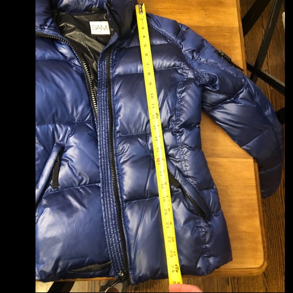 Women’s SAM Freestyle Down Jacket, Size S, Blue - Picture 10 of 13